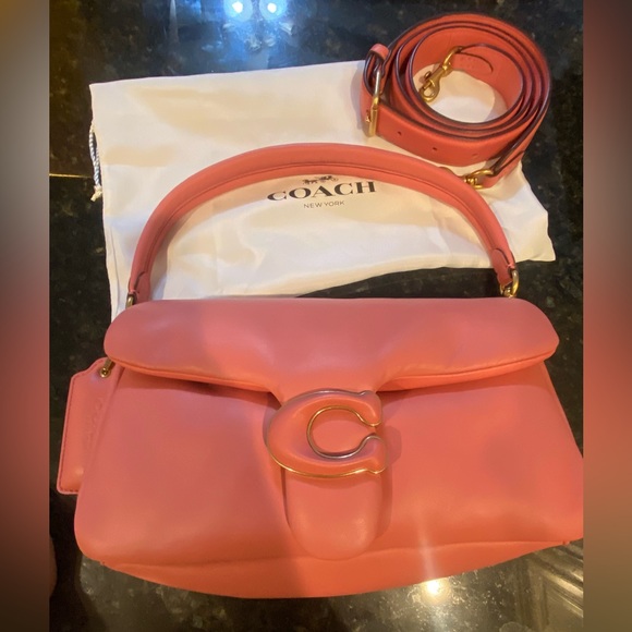 Coach Pink Pillow Tabby Shoulder Bag 26 - Picture 4 of 10